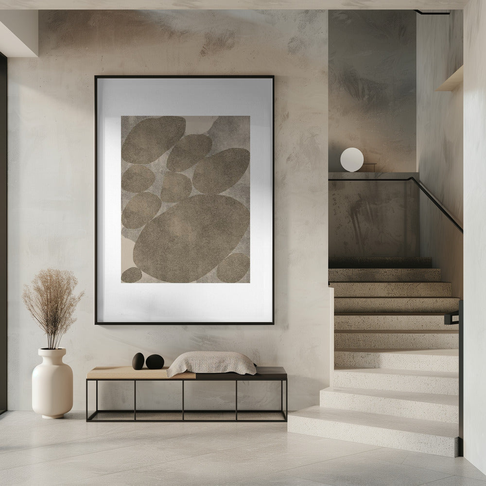 Oval Serenity | Poster