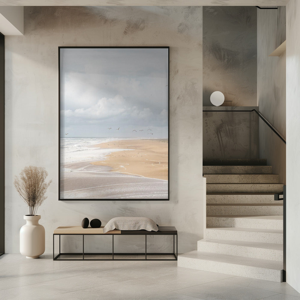 Strand van Nazaré | Poster