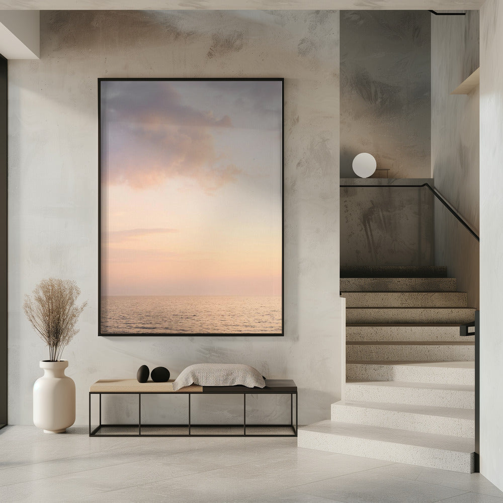 Pastelkleurige zonsondergang | Poster