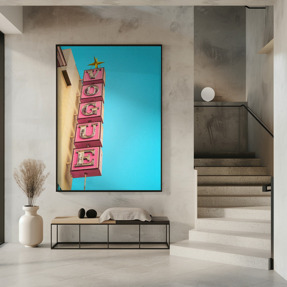 Vogue Theaterbord in Hollywood | Poster