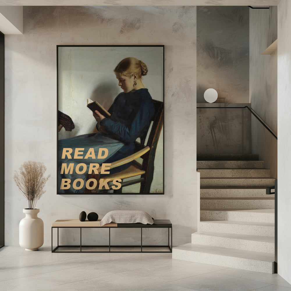 Lees meer boeken | Poster
