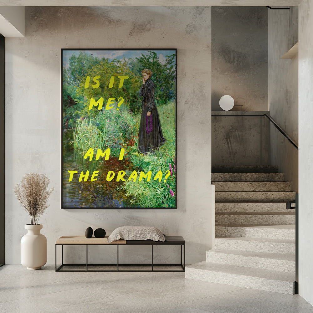 Ben ik het? Ben ik het drama? | Poster