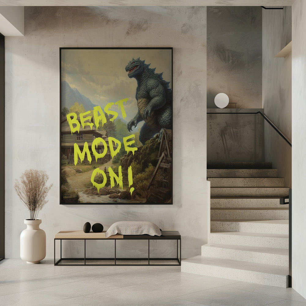 Beestmodus aan | Poster