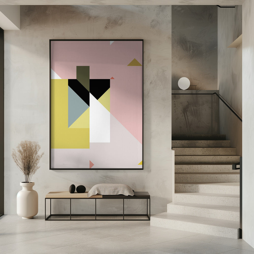Constructivistische melodie nr. 1 | Poster