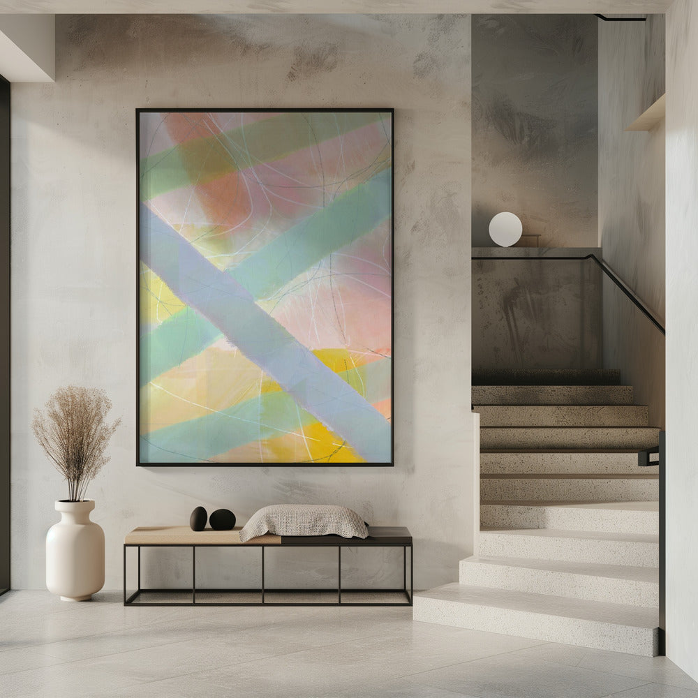 Soft Abstract Shapes 3 | Poster