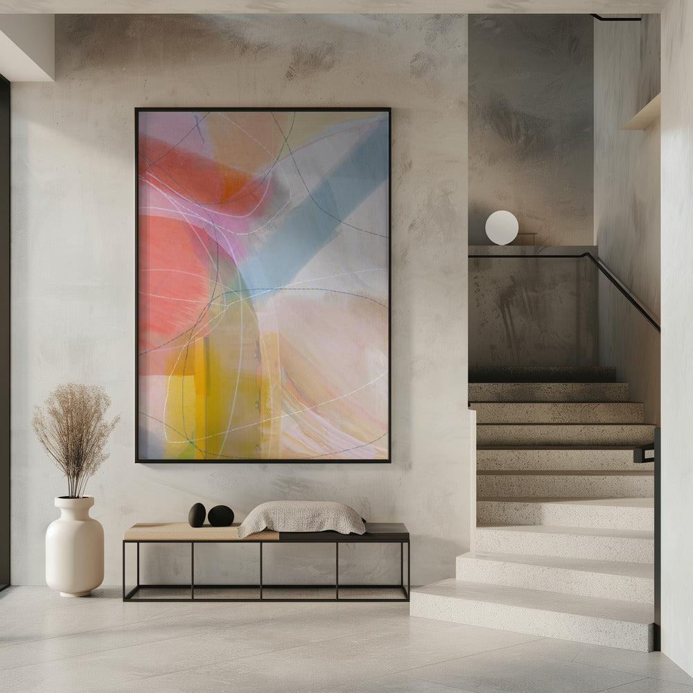 Soft Abstract Shapes 1 | Poster