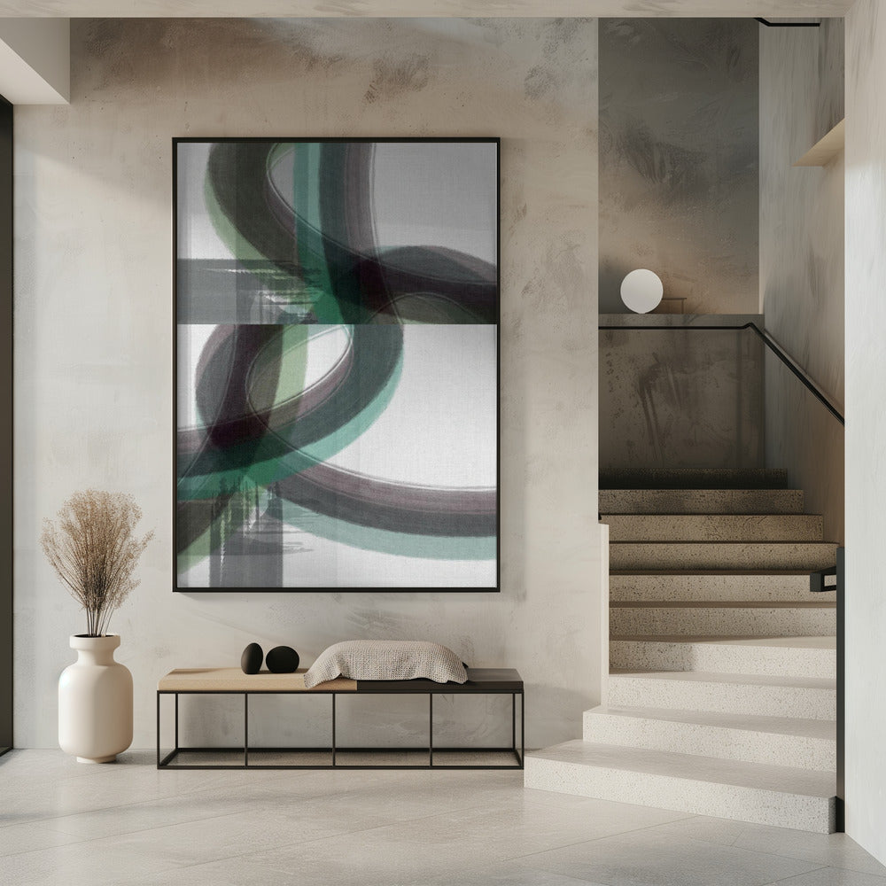 Green Curve 2 | Poster