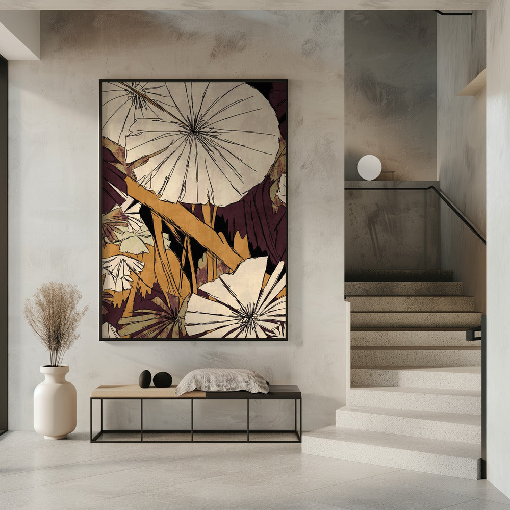 Tropische goudplanten | Poster