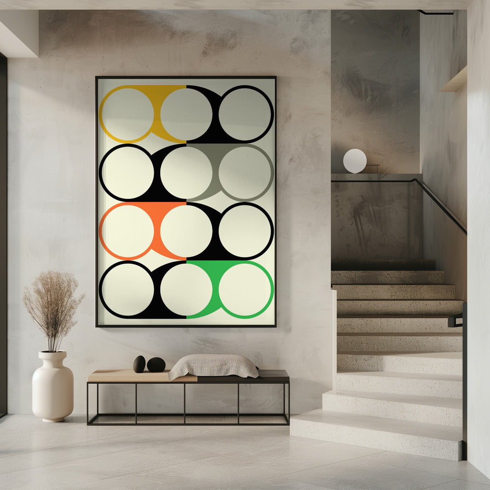Geometrisch abstract ontwerp | Poster