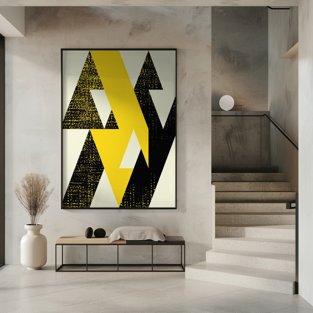 Abstracte geometrische vormen | Poster