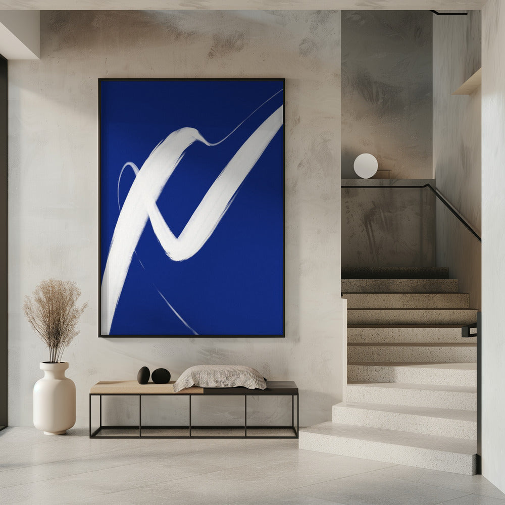 Blauwe Werveldans | Poster
