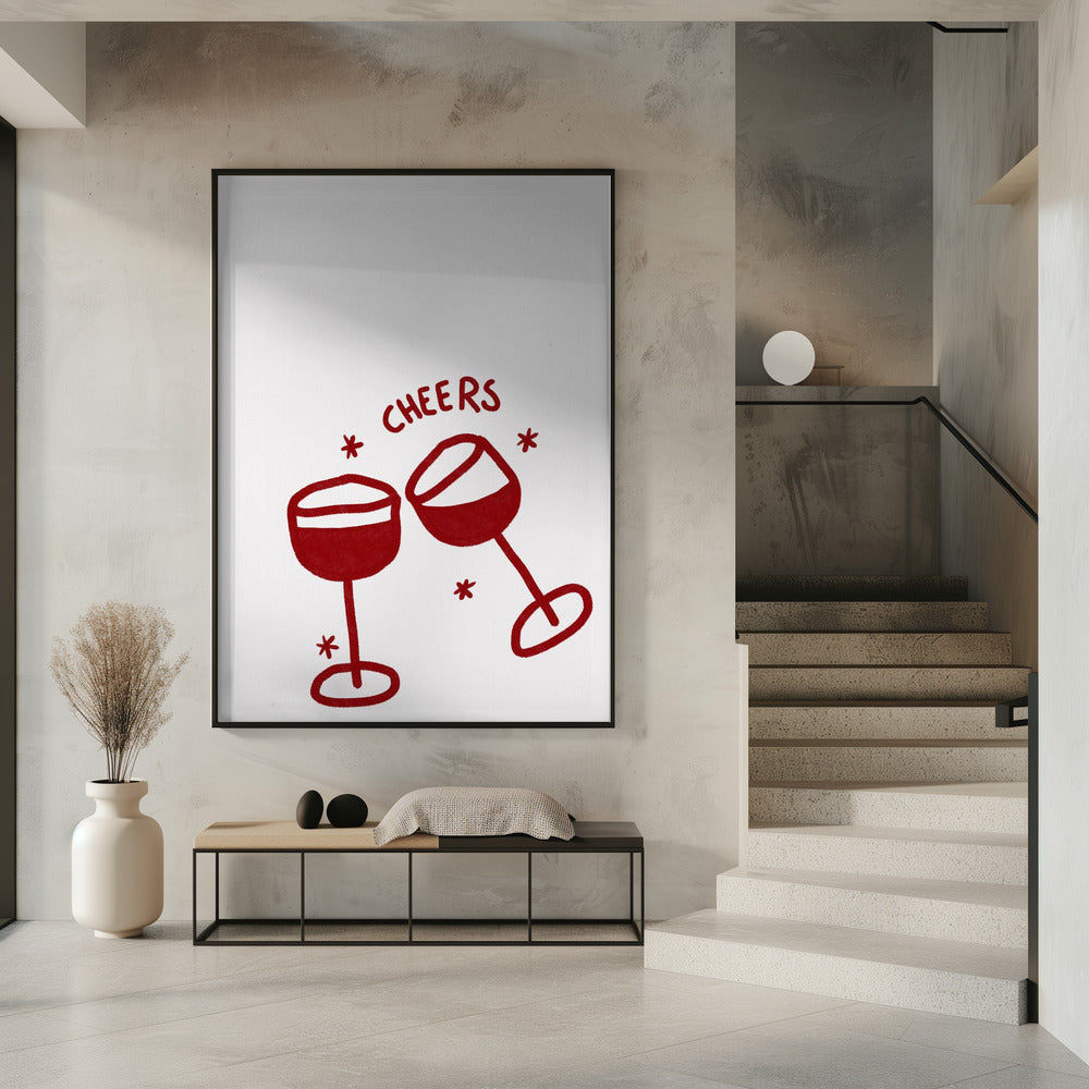 Wijnglasfeest | Poster