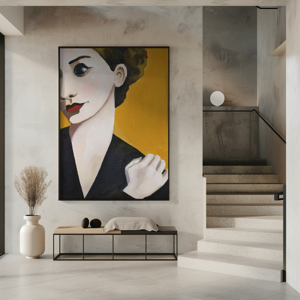 Vrouw Oker | Poster