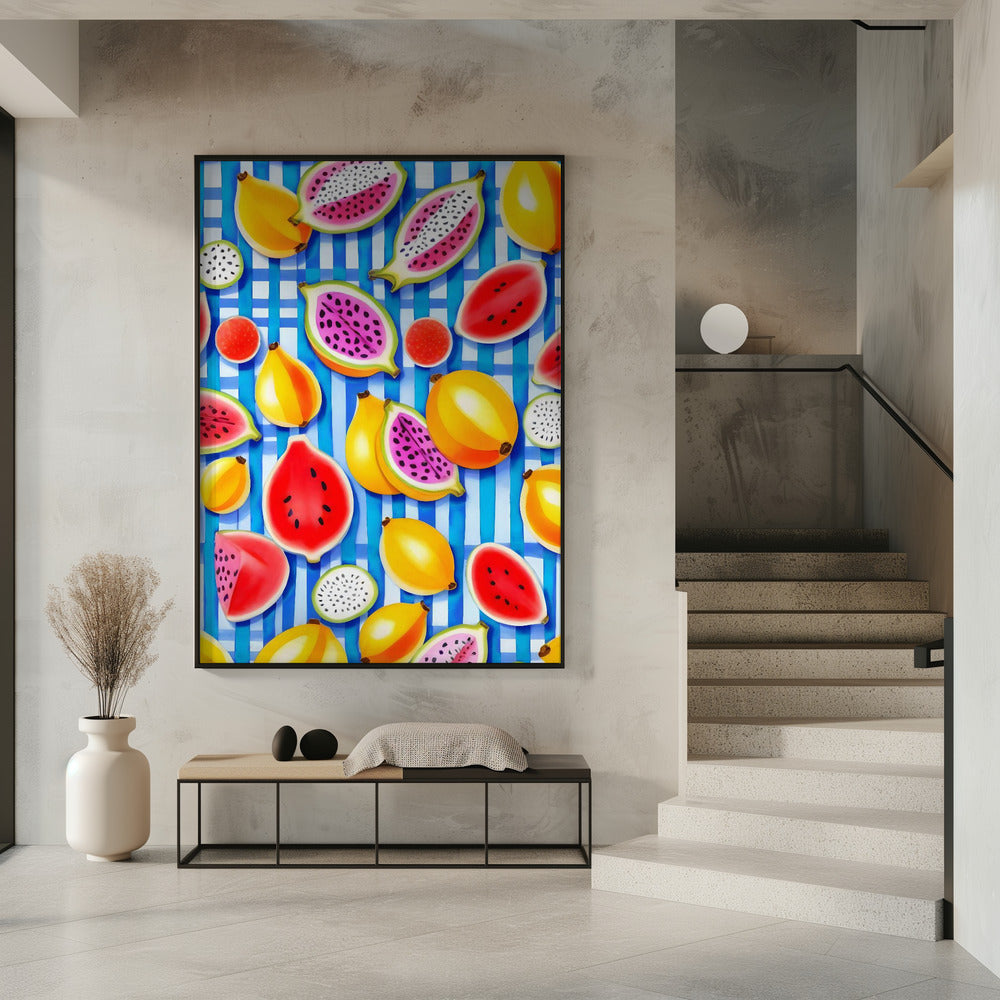 Tropische Fruit Pop | Poster