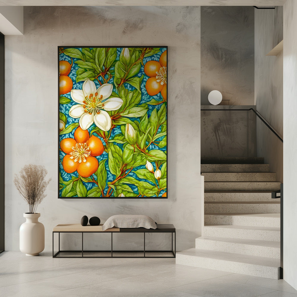 Oranjebloesem Natuurplant | Poster