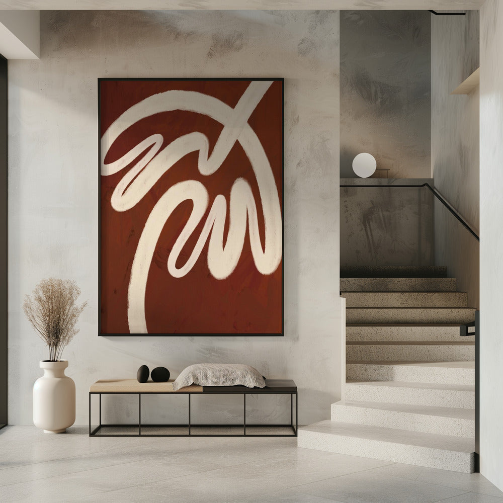 Gebogen harmonie | Poster