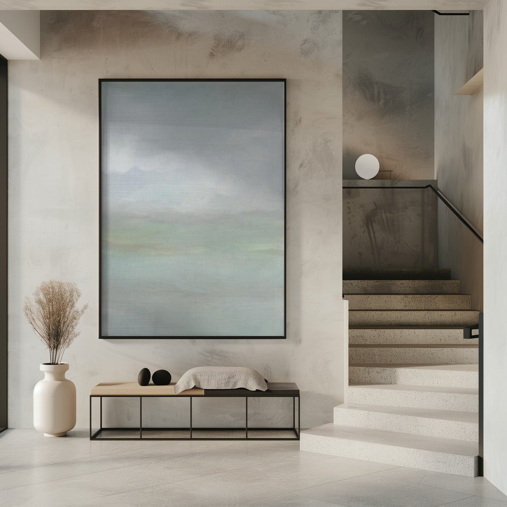 Ruwe Zee Olie Paneel 5 | Poster