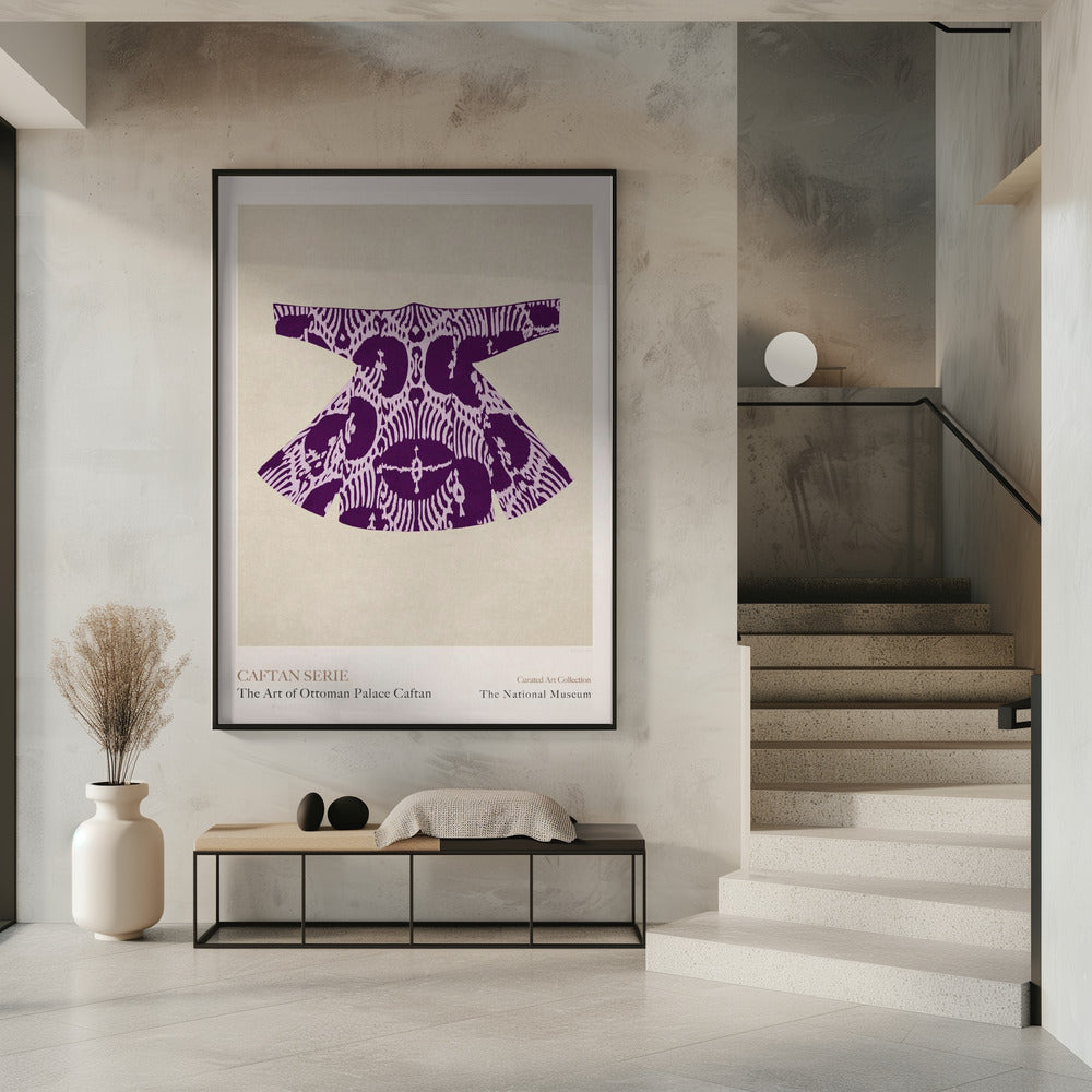 Purple Caftan Elegance | Poster