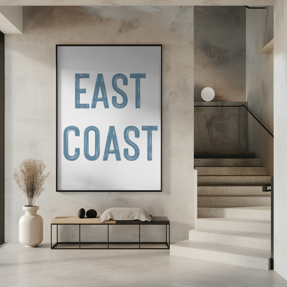 Oostkust - Verticaal | Poster