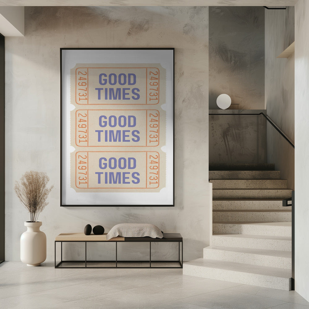 Kustblauwe Goede Tijden | Poster