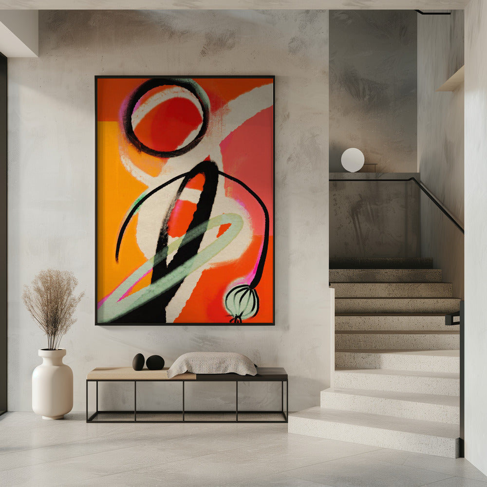 Levendige wervelwind | Poster
