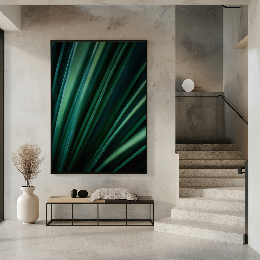 Groene rietjes 2 | Poster
