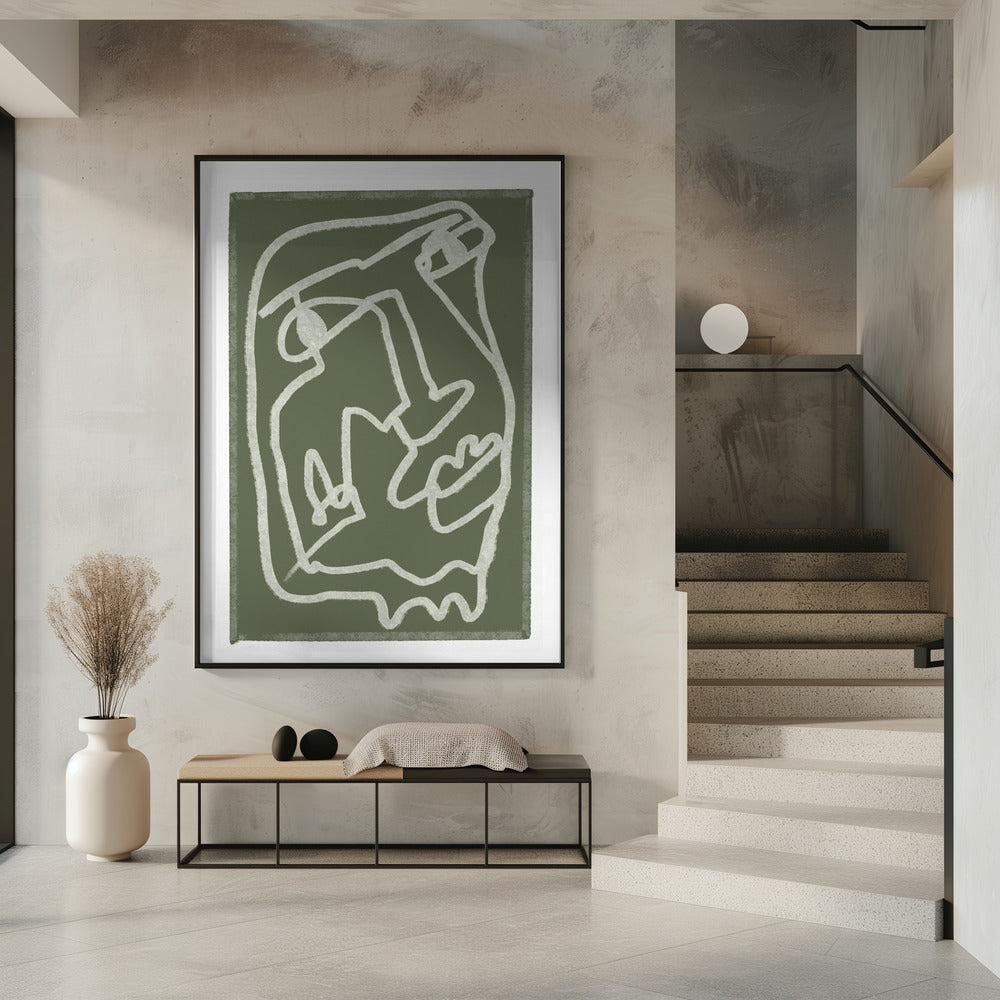 Green abstract | Poster