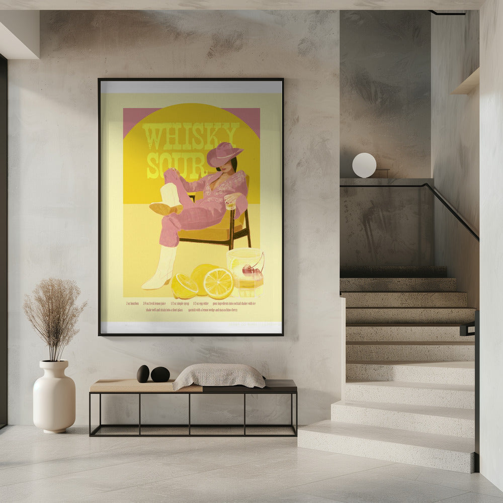 Jlr Whiskysour Roze Kopie | Poster