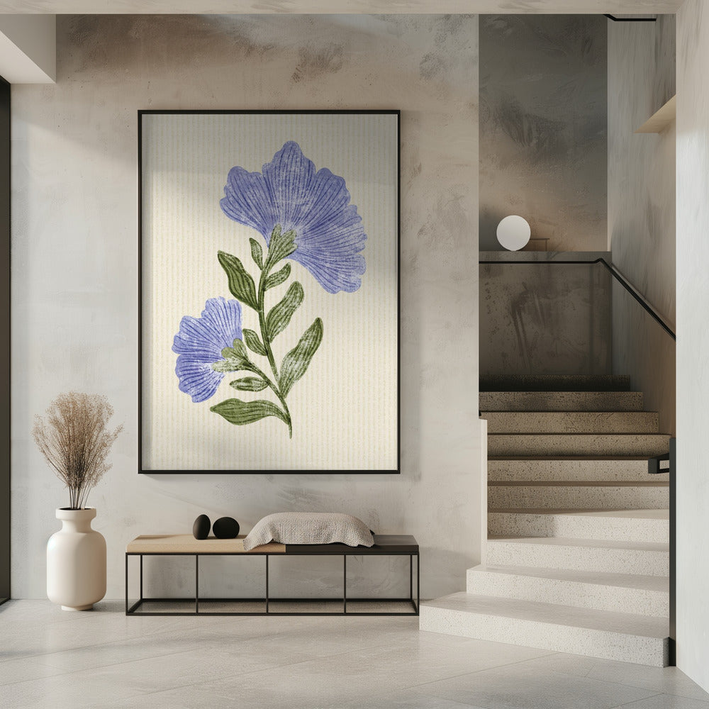 Vintage Bloem | Poster