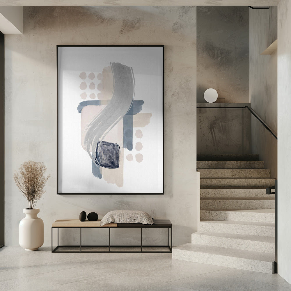 Blauwe Sereniteit 2 | Poster