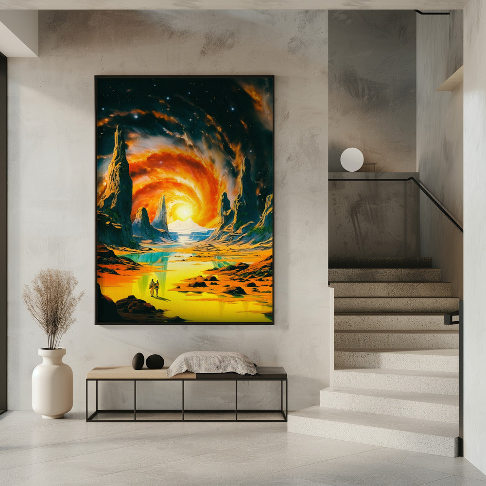 Romantische Ruimtewandeling | Poster