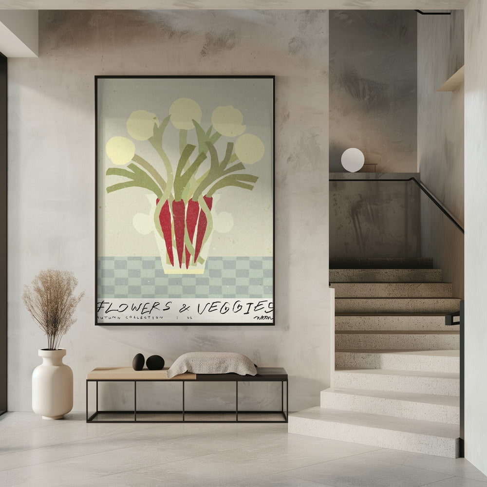 Bloemen &amp; Groenten 01 | Poster