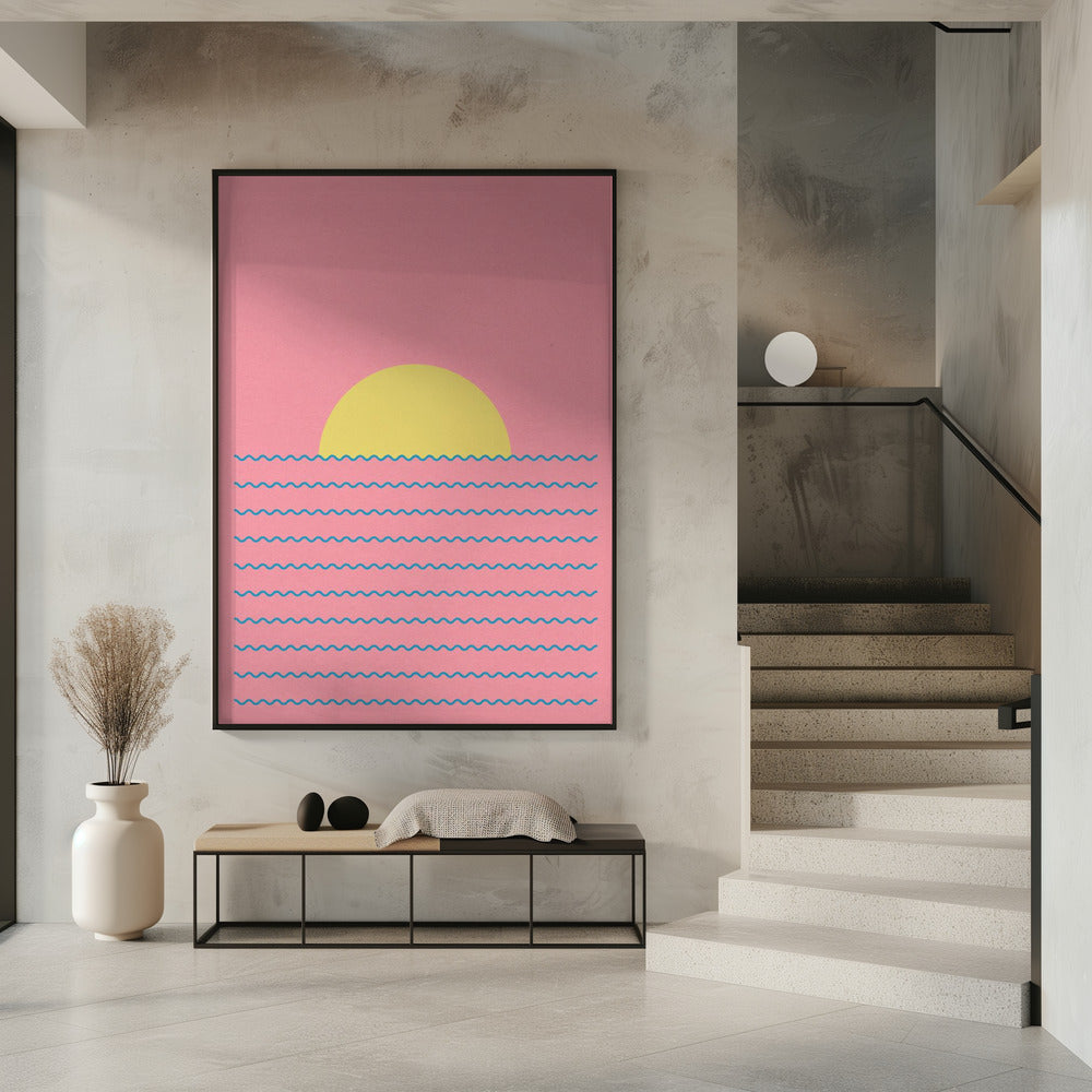Elke dag komt de zon op | Poster