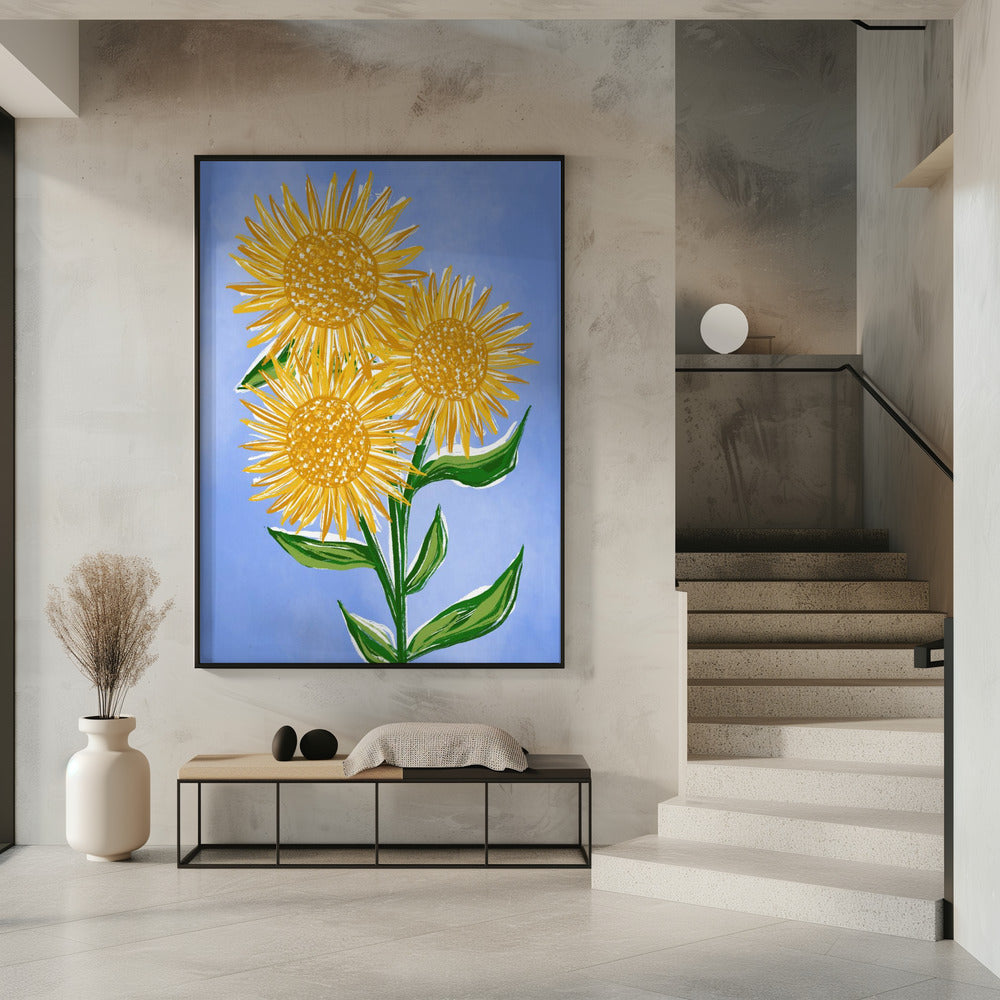 Zonnebloemen | Poster