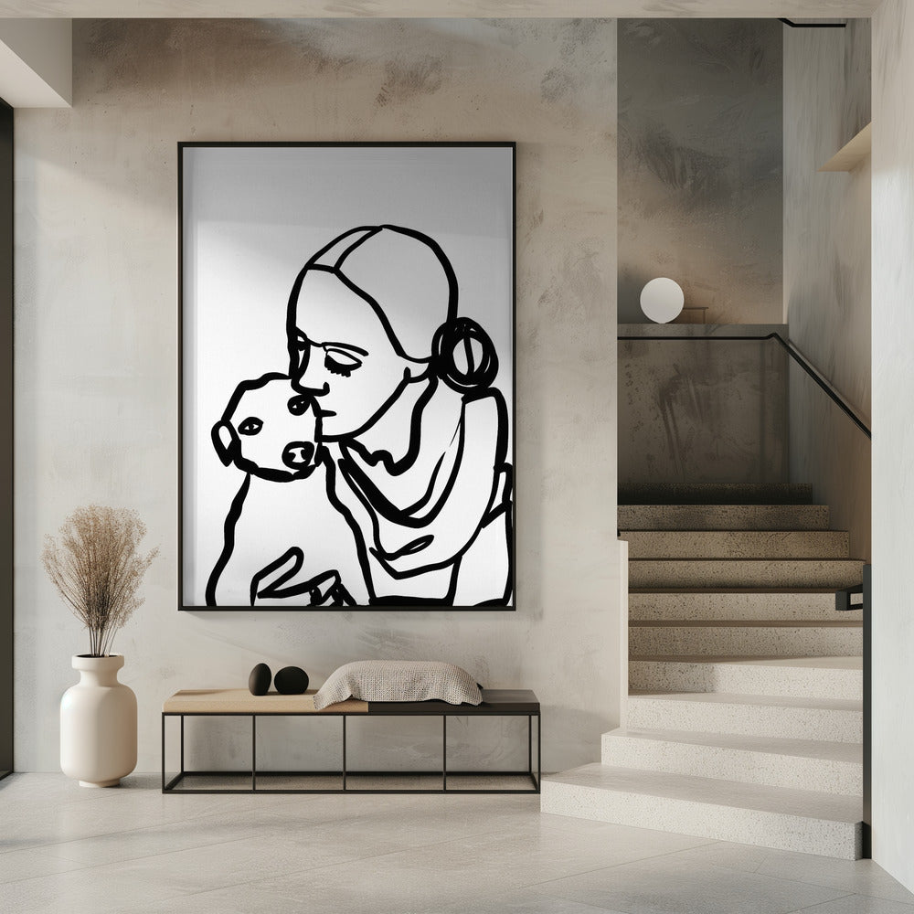 Honden houden van | Poster