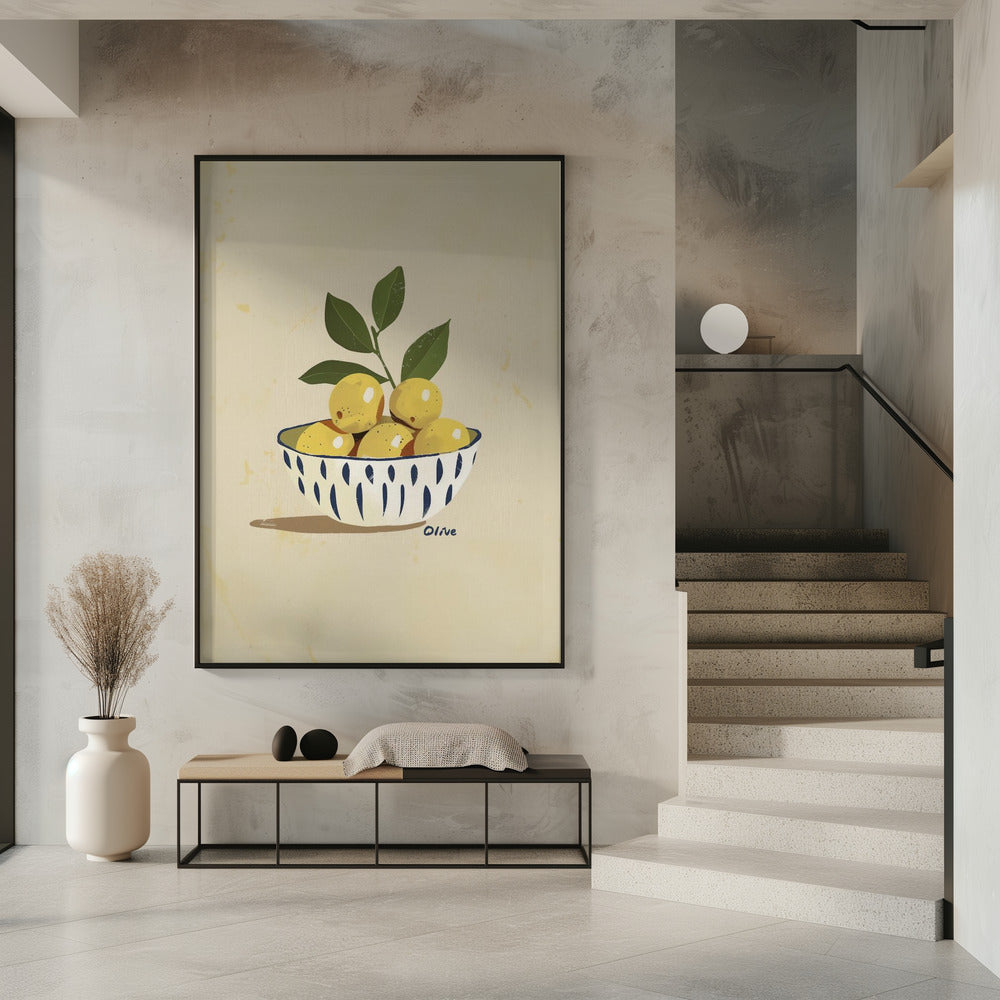 Citroenoogstkom | Poster