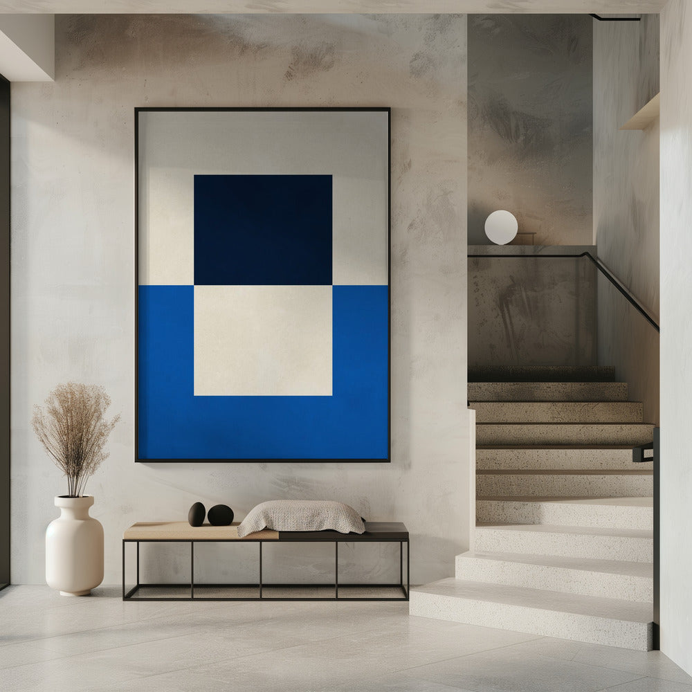 Overlappende geometrie 6 | Poster