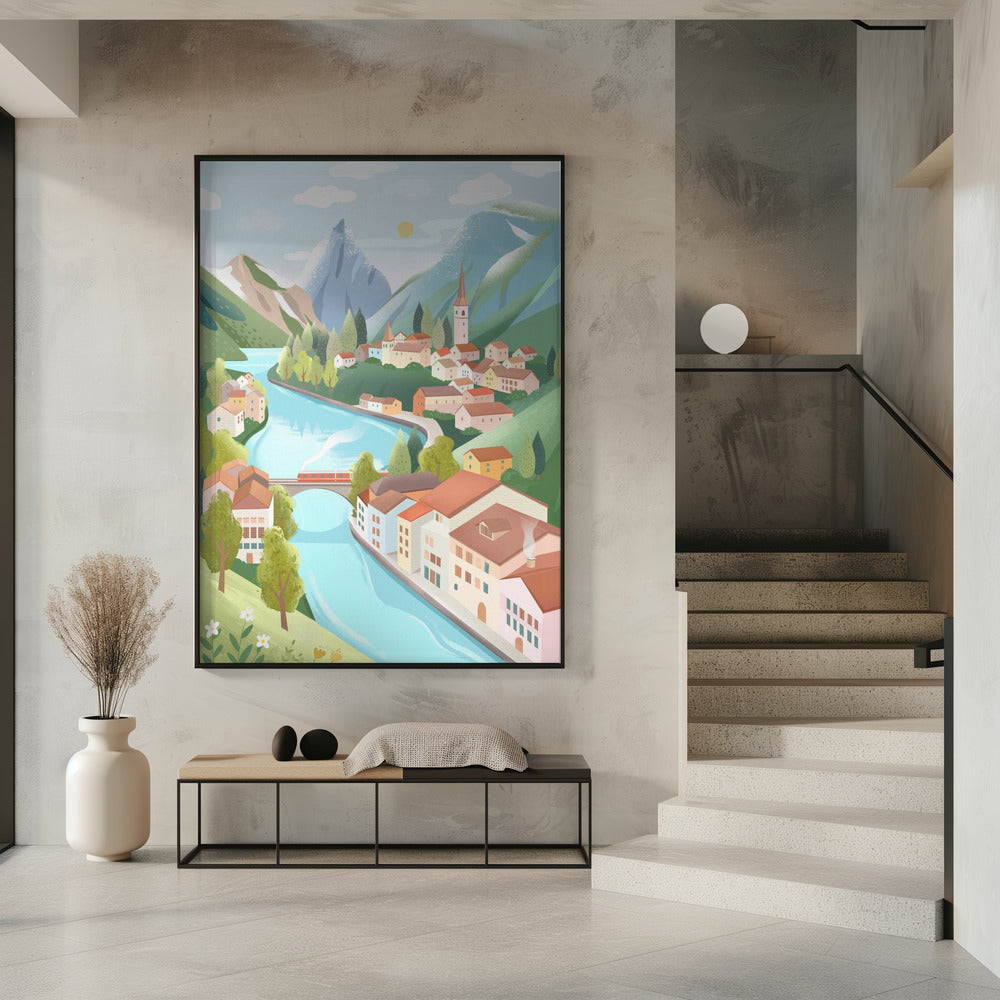 Zwitserse Alpen | Poster