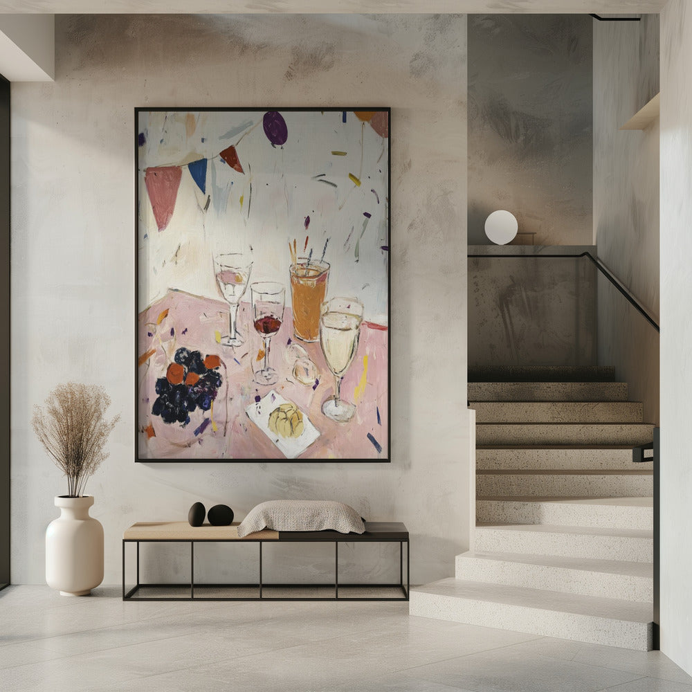 Festive Table Spread | Poster