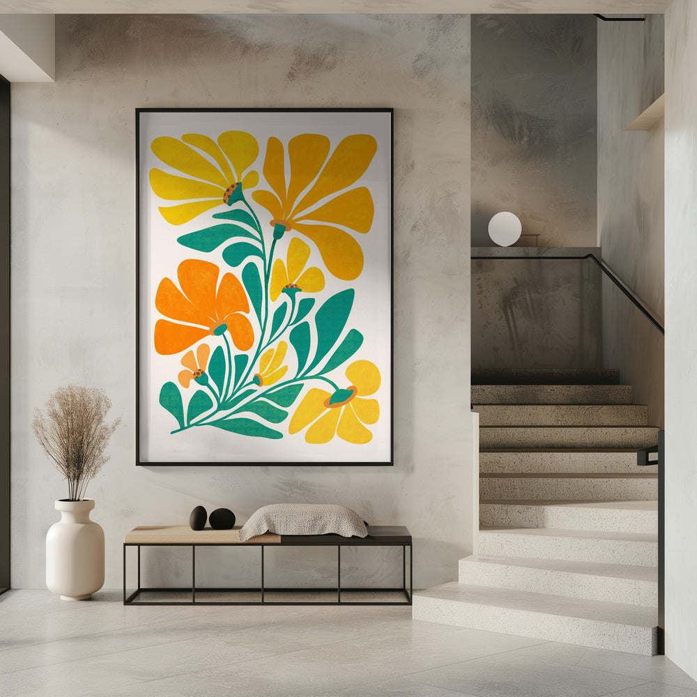 Koninklijke Zonnebloemen | Poster