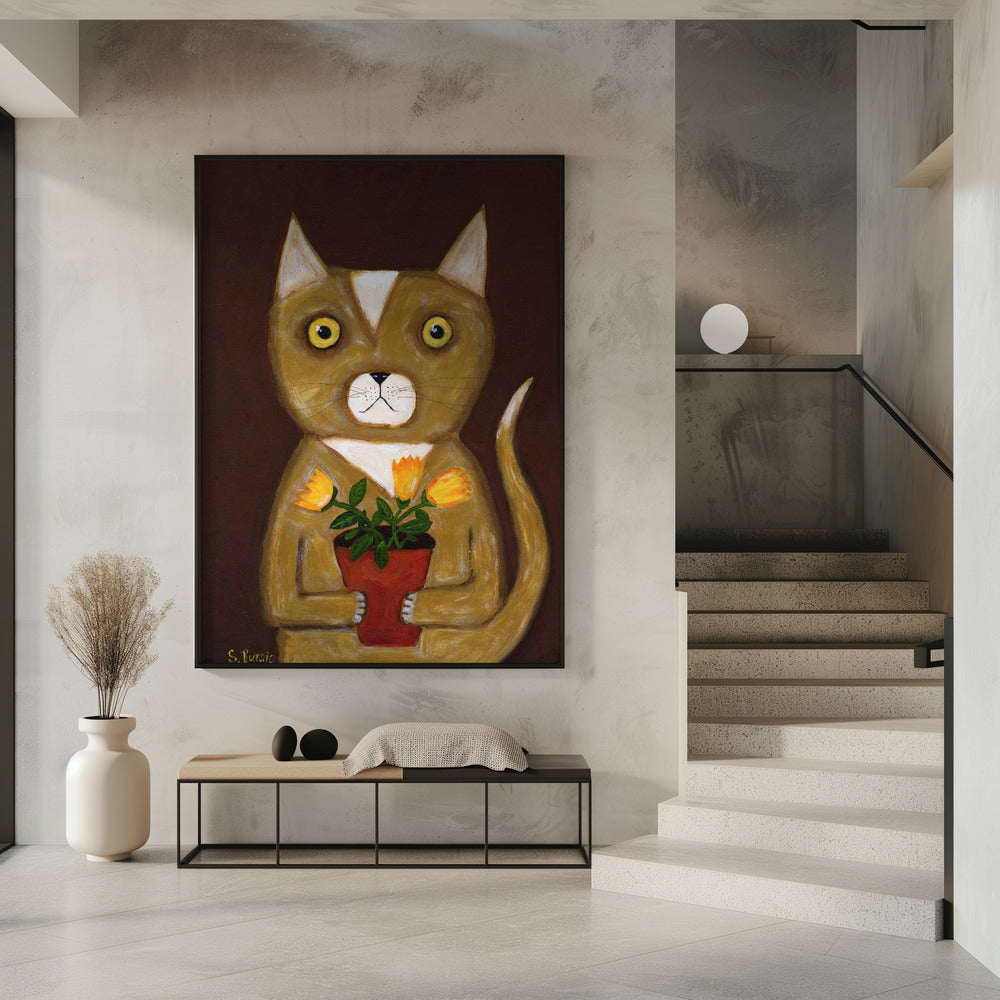 Potplant Kat | Poster