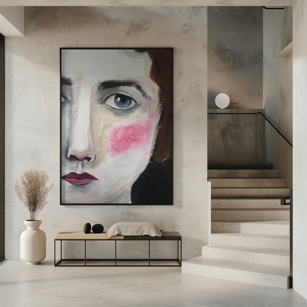 blauwe ogen | Poster