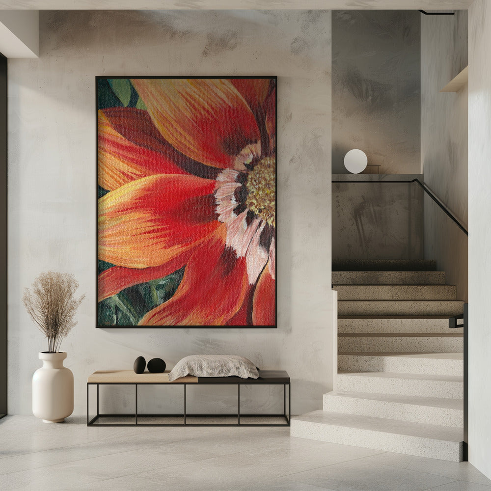 Gazania 1 By Viccy Wanliss | Poster