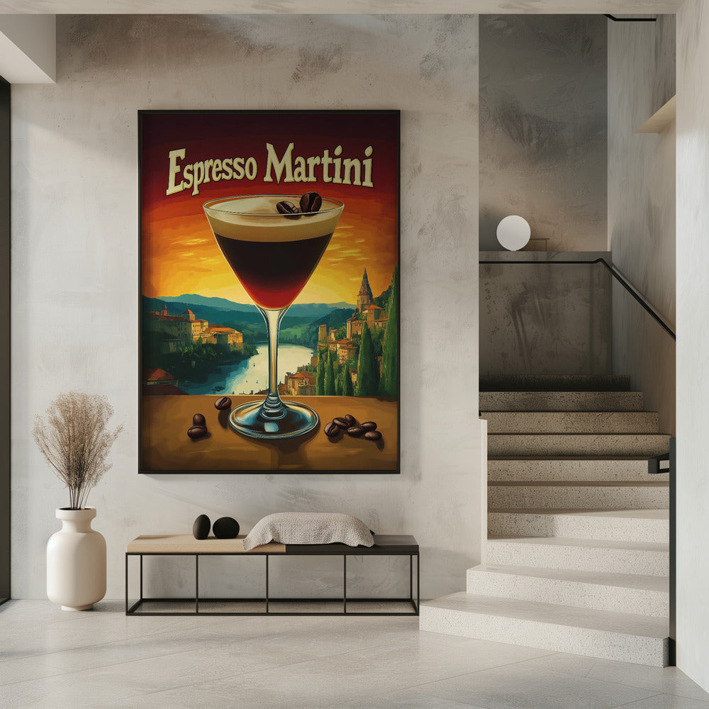 Espresso Martini Vintage | Poster