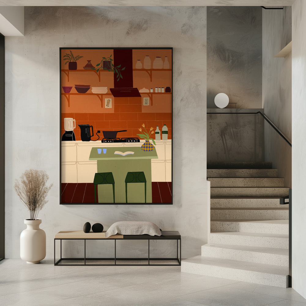 Earthy Kitchen | Poster