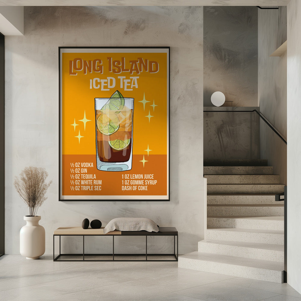 Long Island IJsthee | Poster