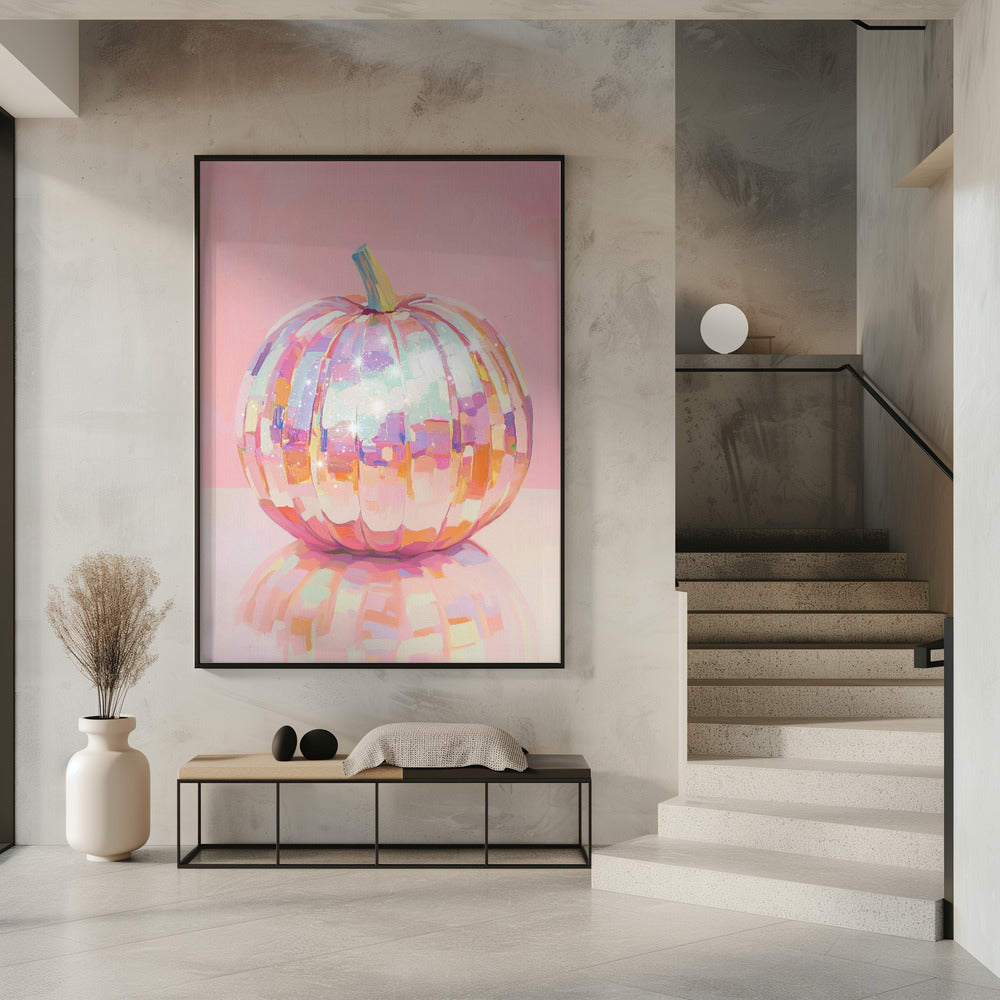 Iriserende pompoen | Poster