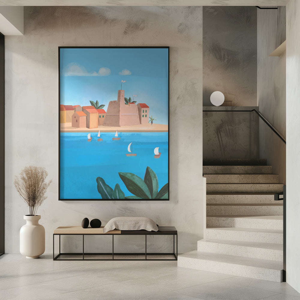 Vis-eiland | Poster