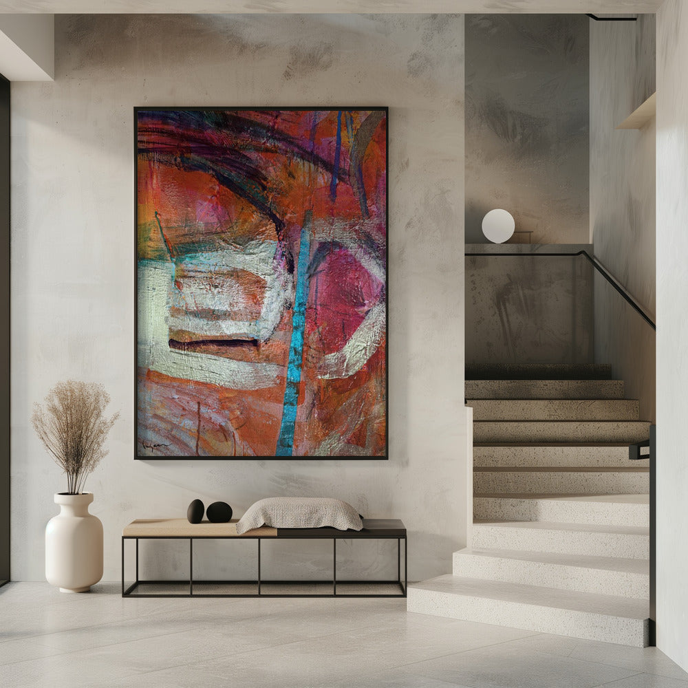 Werveling van levendigheid | Poster