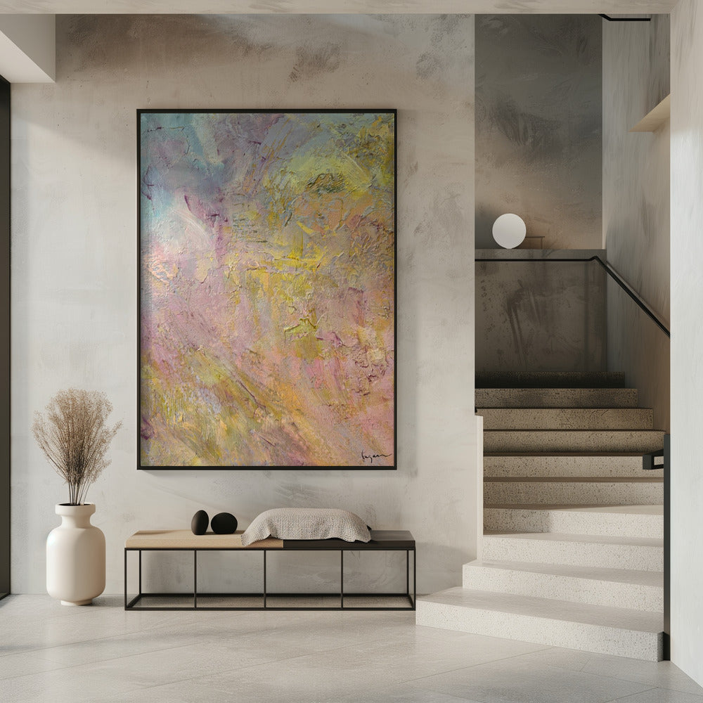 Pastelroze Dromen | Poster